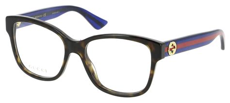 lunette femme bleu brun gucci|gucci lunettes de vue.